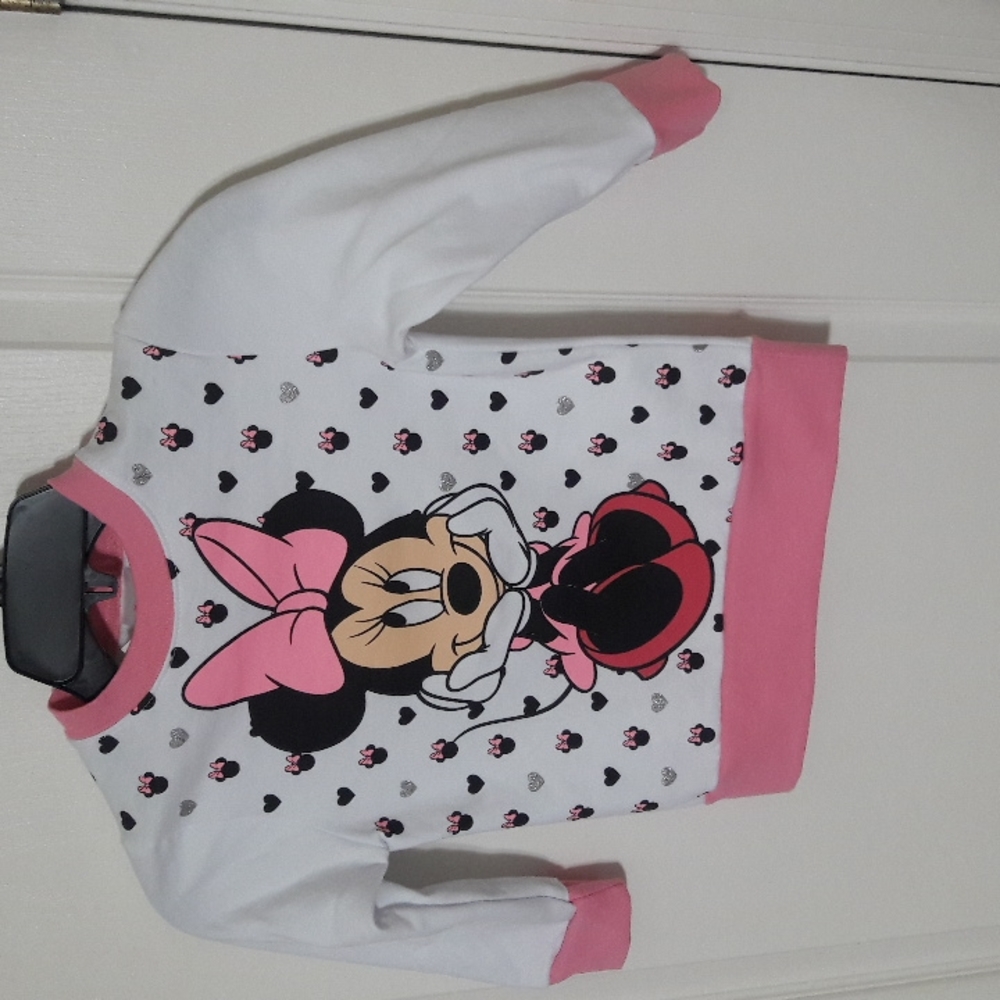 Disney Minnie New sweat top size 4